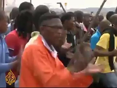 South Africa miners charged with murder