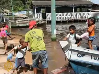 Amazon villagers concerned about environment