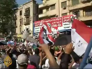 Egyptians await election results