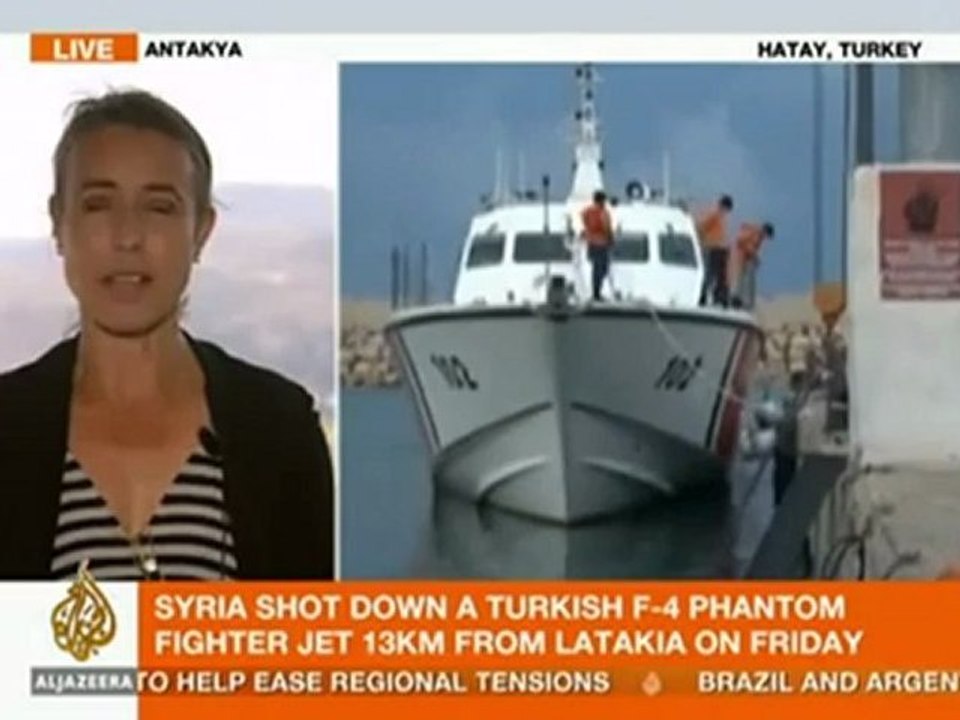 Anita McNaught reports on Syria's downing of Turkish jet