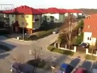 Grandpa Forgot the Handbrake... uh oh!