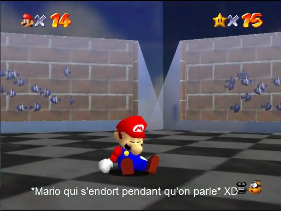 Super Mario 64 en duo [2] Cours de natation