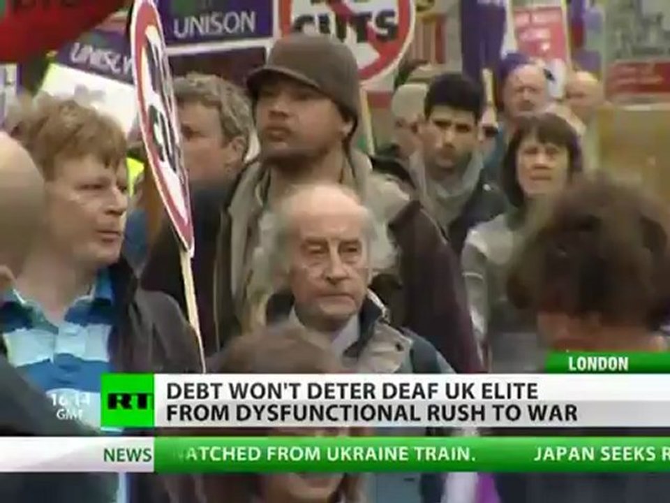 Firing blank cheques: Debt doesn't stop UK from war rush