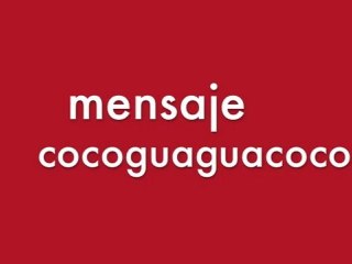 LA COLITIS INFORMA MENSAJE A COCOGUAGUAOCO