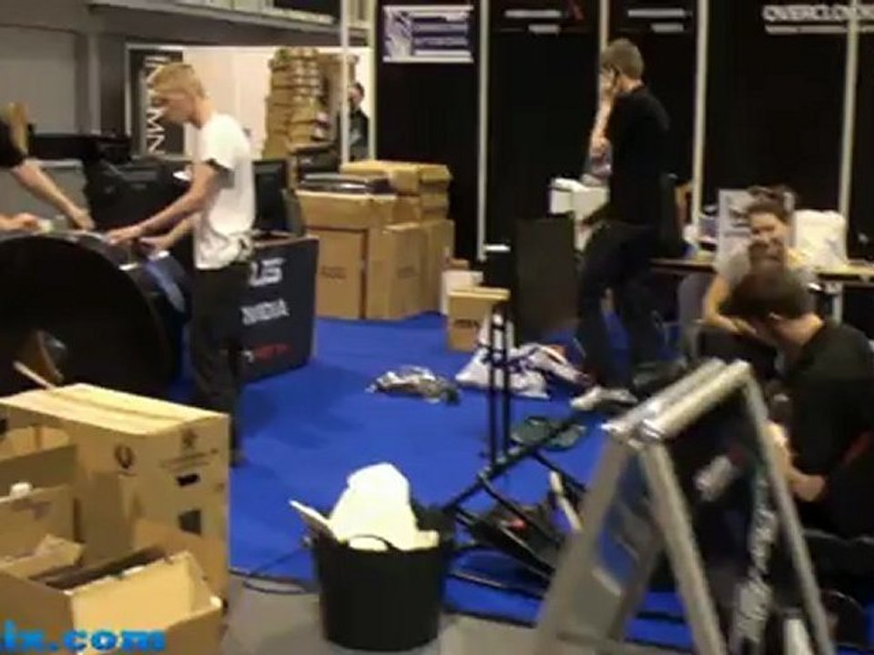 Day 1 At Insomnia 46 - eTeknix & Exhibition Hall Setup