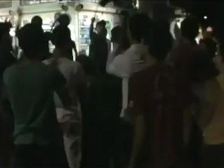 Syria فري برس  حماة المحتلة حي الكرامة نصرة للشهيد عثمان عبد النبي 23-8-2012