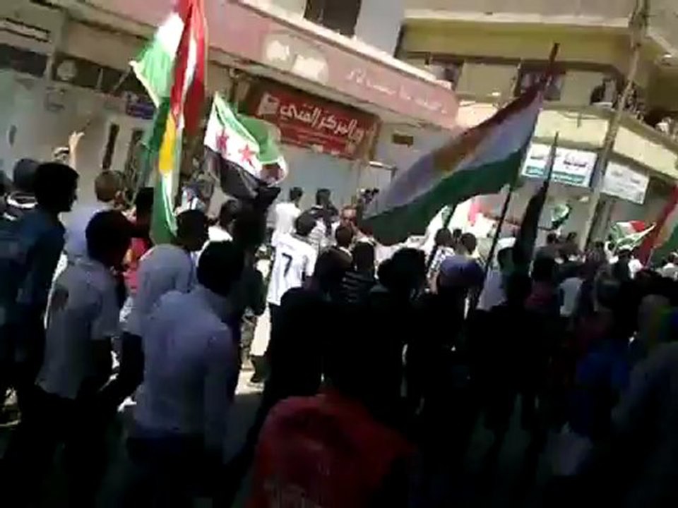 Syria فري برس  الحسكه الدرباسية ـ الجمعة اصبري يا درعا 24-8-2012   ج2