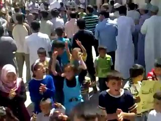 Syria فري برس  ريف حلب - دابق __  مظاهرة في جمعة لاتحزني درعا 24-8-2012