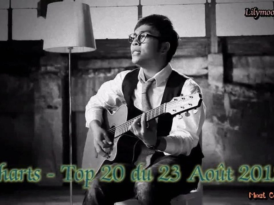 Charts Mnet Countdown ~ Top 20 du 23 Aout 2012