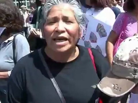 Mega Marcha contra Peña Nieto - Ciudad de México(7.julio.2012)HD