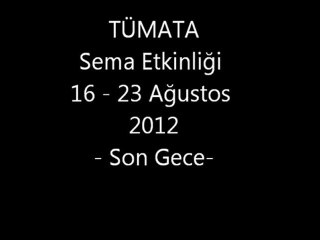 sema 2012 (son gece)