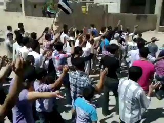 Syria فري برس  ريف ادلب   زردنا   جمعة لا تحزني درعا   24-8-2012