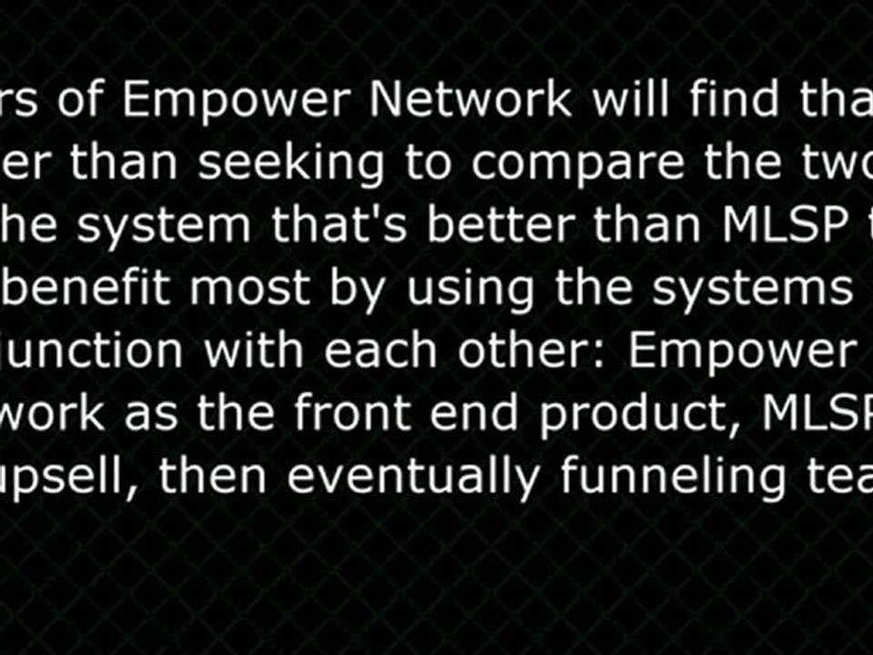 Is Empower Network Just another MLSP?