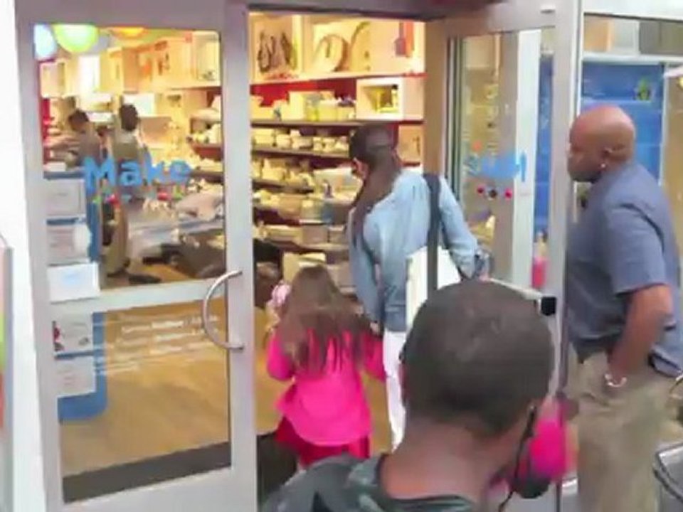 Katie Holmes auf Fashion Week