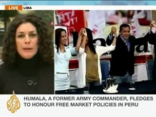 Humala claims victory in tight Peru poll