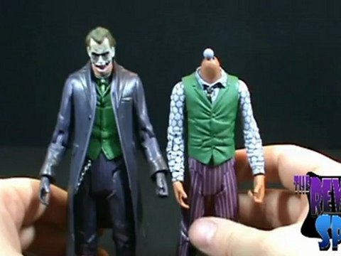 Toy Spot - Batman Dark knight Movie masters Joker with Missile Launcher figure