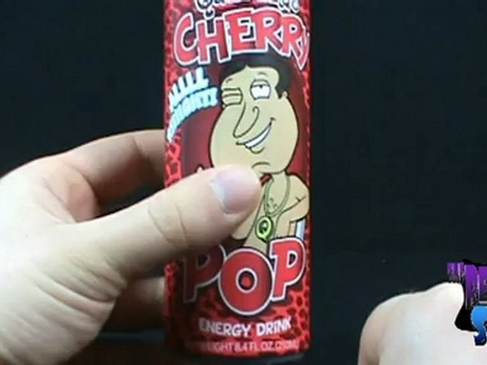 Random Spot- Quagmire's Cherry Pop Energy Drink