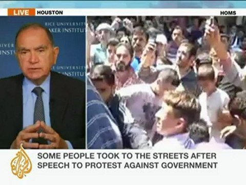 Former US ambassador to Syria talks to Al Jazeera