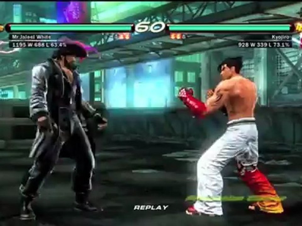 Tekken 6 Ranked Match Jin vs Miguel