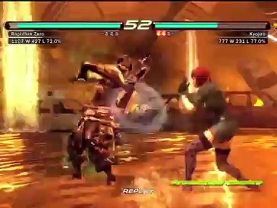 Tekken 6 Ranked Match Anna vs Yoshimitsu