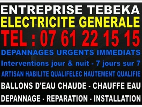 SOS ELECTRICITE - TEL : 0761221515 - PARIS 9 75009