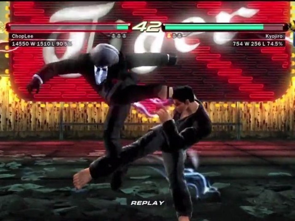 Tekken 6 Ranked Match Lee vs Law