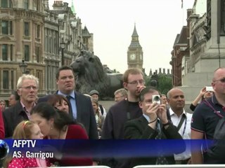 Jeux Paralympiques: la flamme anglaise allumée à Londres