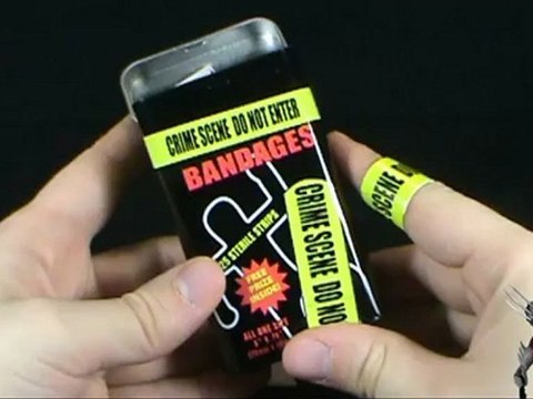 Random Spot - Accoutrements Crime Scene Bandages