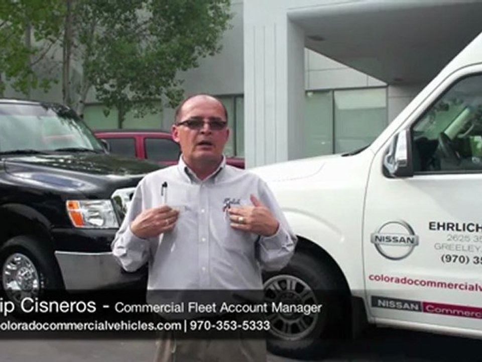 2012 Nissan NV Passenger with Phillip Cisneros Ehrlich Nissan Commercial Greeley, CO