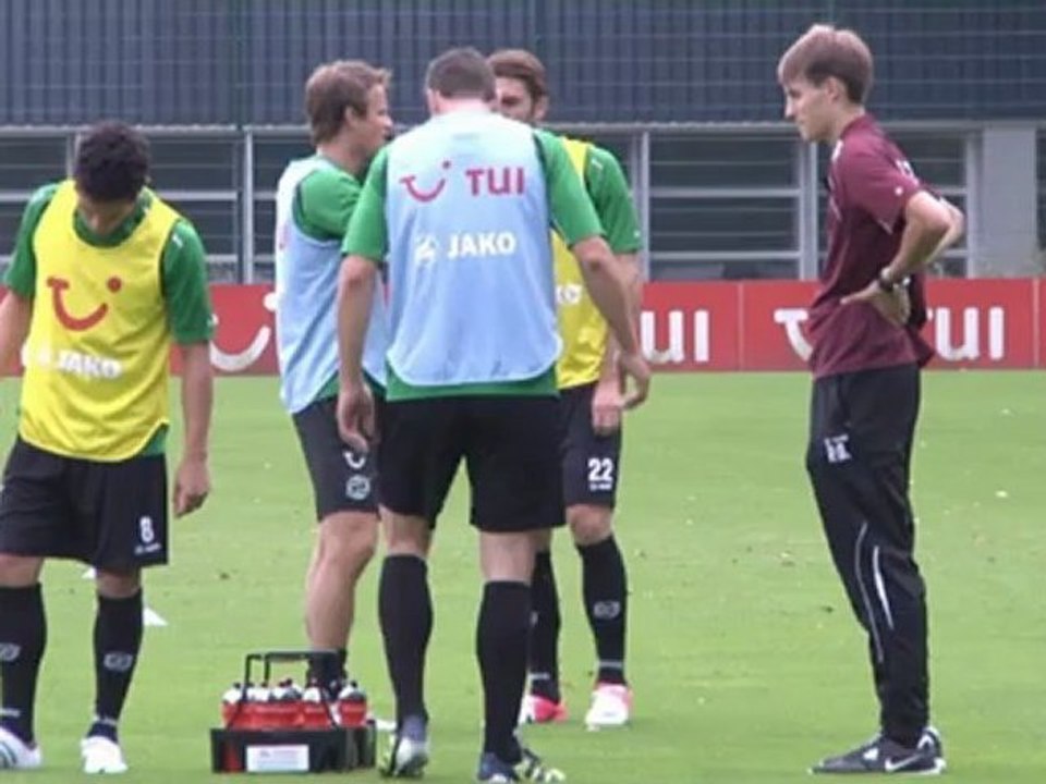 Vor dem Spiel gegen Schalke ist in Hannover alles paletti