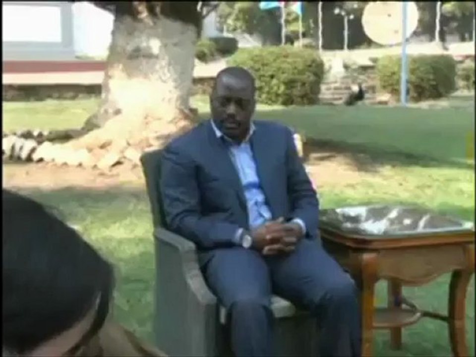 Lubumbashi Rencontre ente le Président Kabila et le ministre belge Reynders