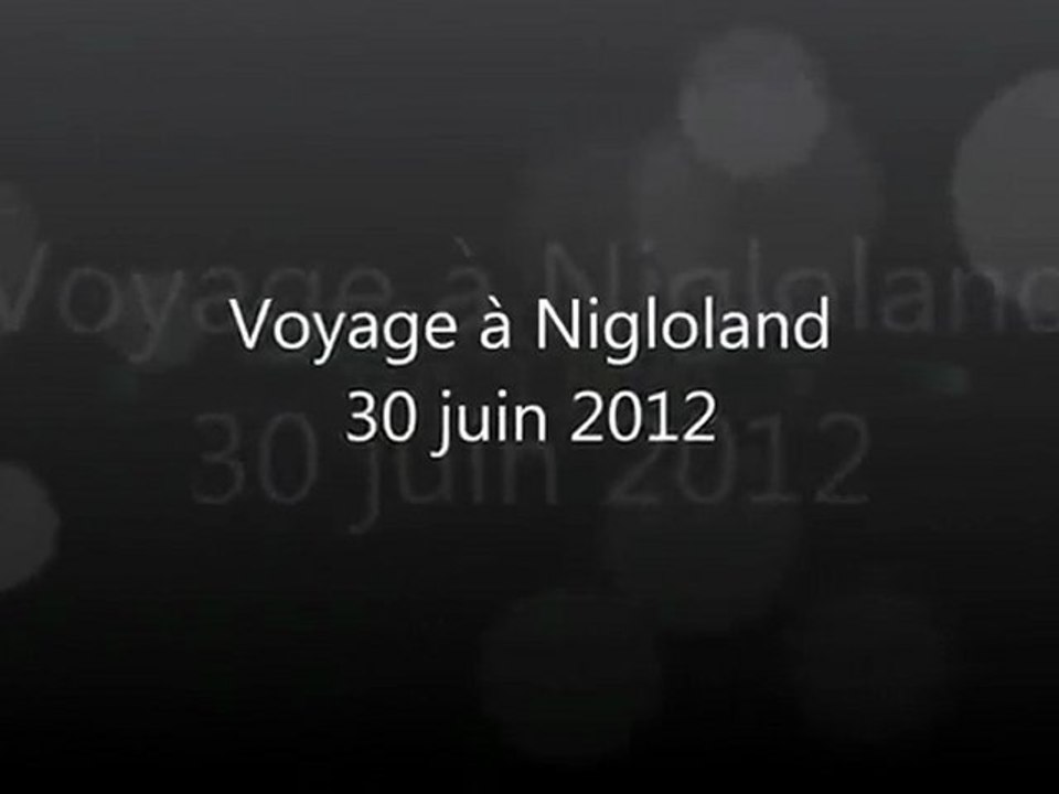 AEP Châteaurenaud Voyage à Nigloland 30 juin 2012