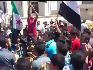 Syria فري برس  درعا عدوان جمعة لاتحزني درعا إن الله معنا 24-8-2012 ج1