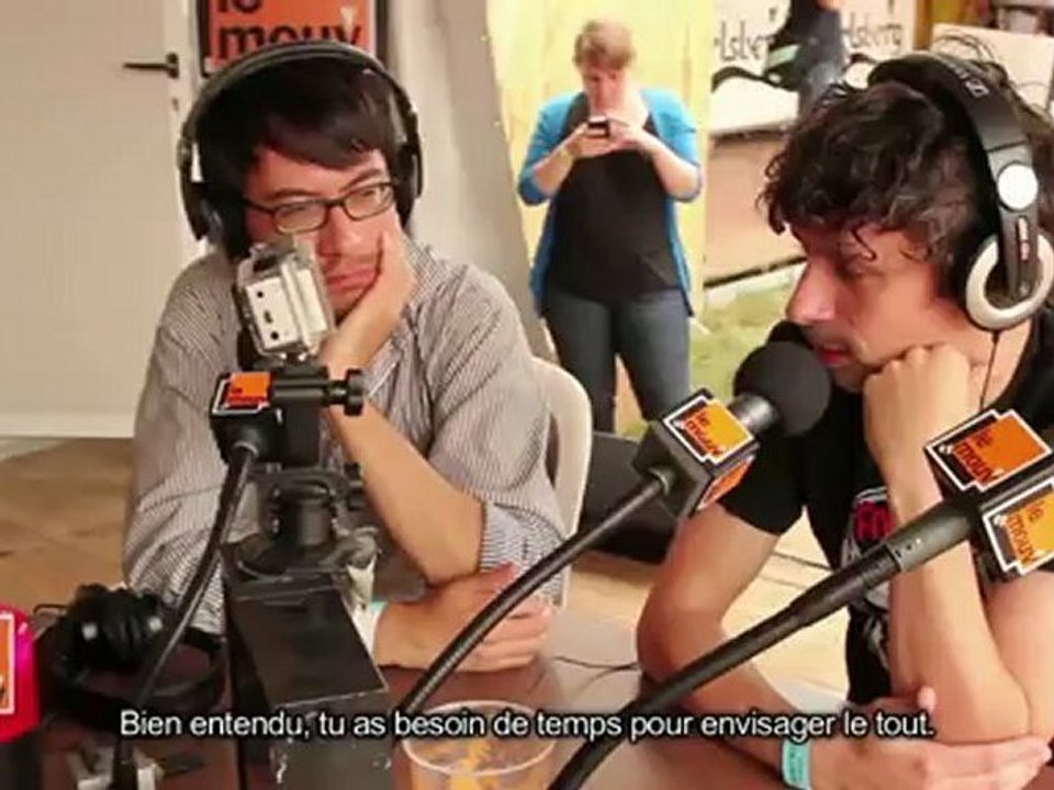 Bloc Party en Interview - Le Mouv' à Rock En Seine