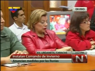 El Gobierno Nacional instaló el Comando de Invierno por las lluvias