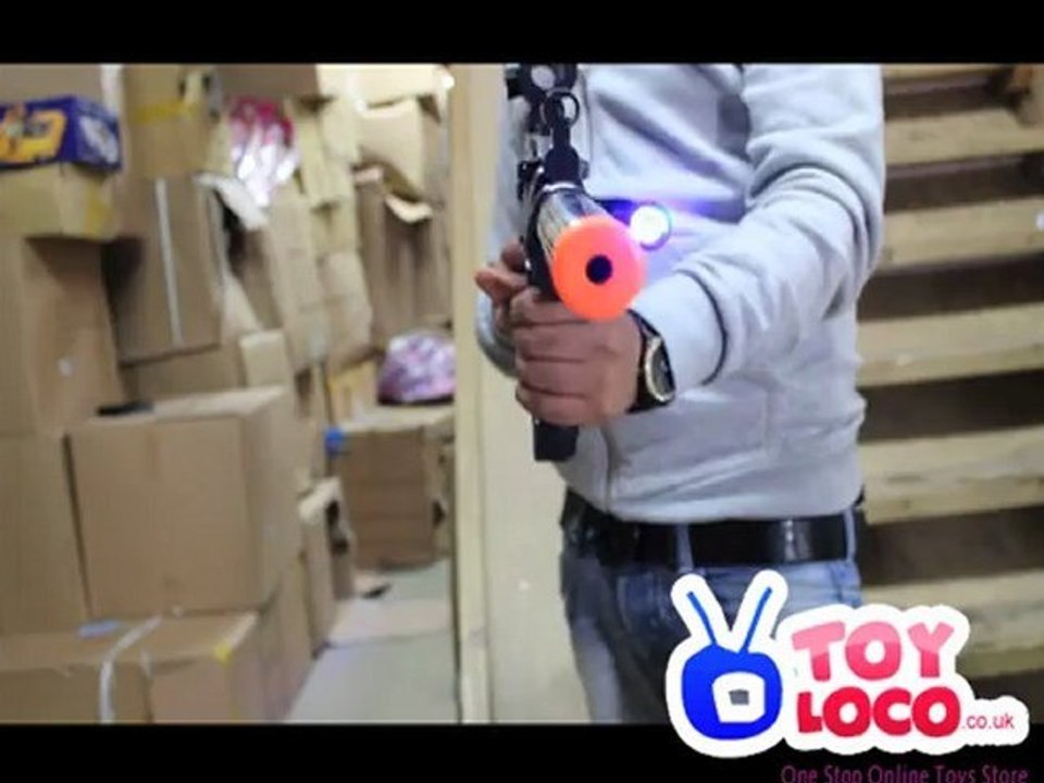 www.toyloco.co.uk TD2021 Electric Silenced G36 W/ Working Flashlight Battery Operated Toy Gun
