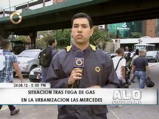 Fuga de gas provocó desalojo preventivo en Las Mercedes