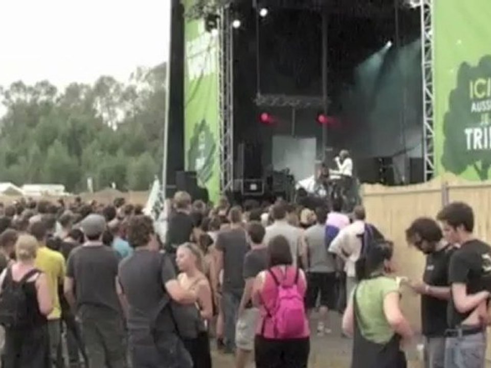 Entrée sur scène de Most Agadn't au Cabaret Vert