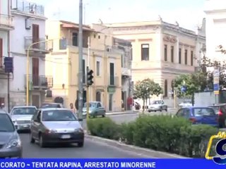 Скачать видео: CORATO TENTATA RAPINA ARRESTATO MINORENNE