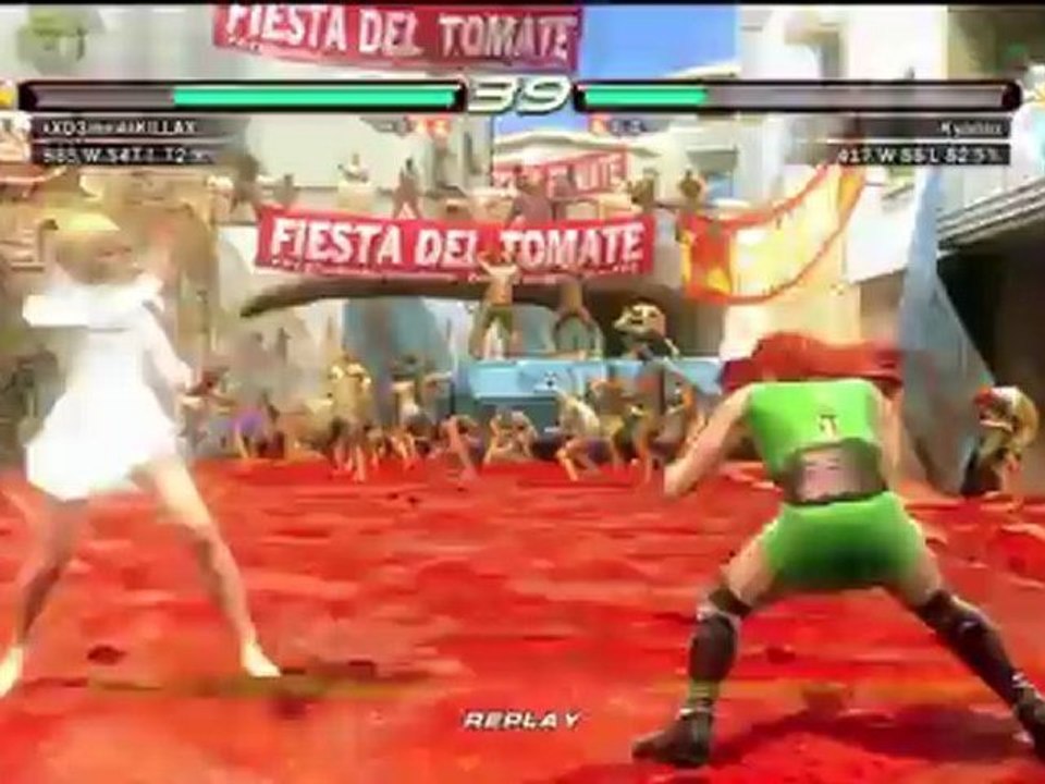 Tekken 6 Ranked Match Nina vs Lili
