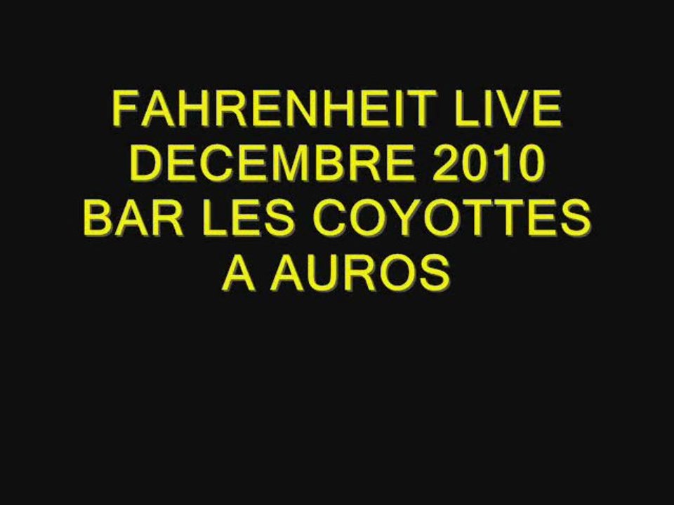 JUSTE ASSEZ DE FAHRENHEIT