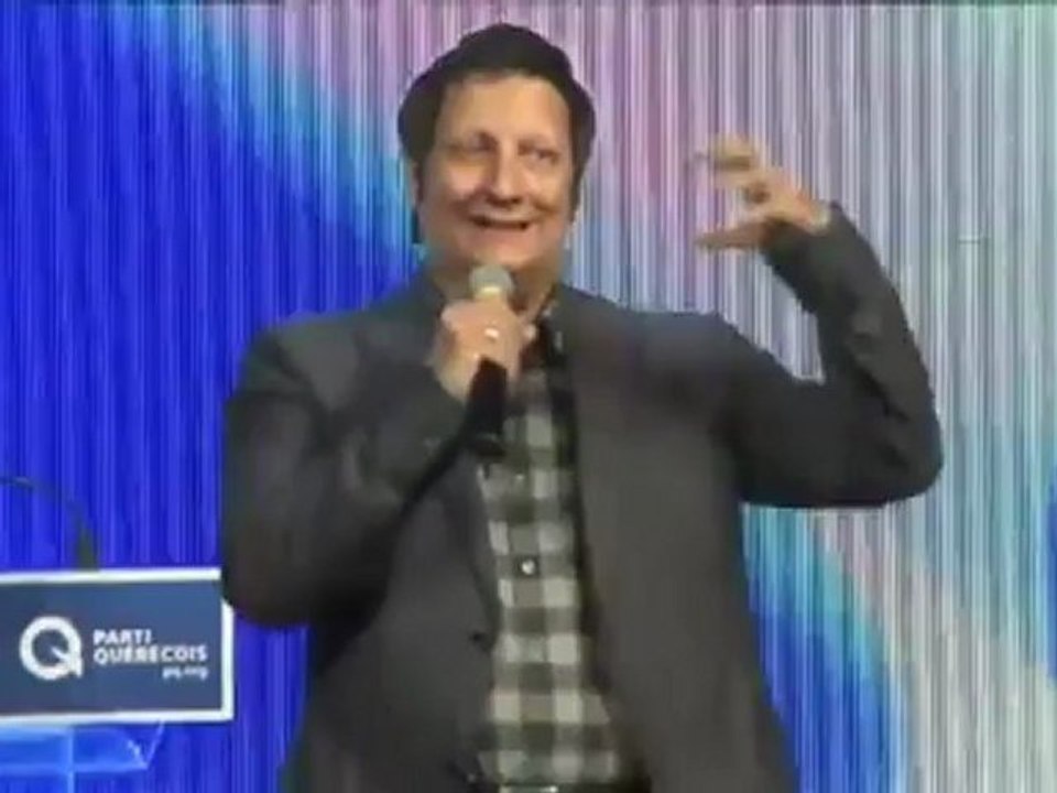 Rassemblement de Québec  Pauline Marois reçoit le soutien de Robert Lepage