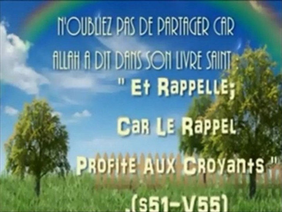 Invocation contre tous maux(mal)