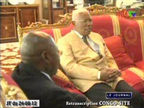 Le représentant résident du PNUD au Congo fait ses adieux à Isidore Mvouba