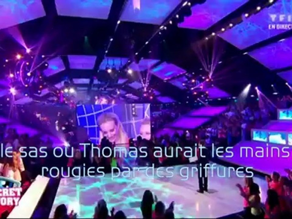 Secret Story : Clash Thomas Nadège : Les images en bonne qualité! Thomas agresse Nadège