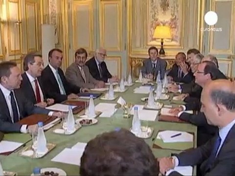 Parigi: Hollande riceve il premier greco Samaras