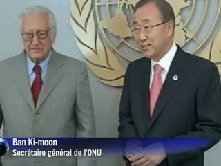 Syrie: le nouvel émissaire Brahimi "effrayé" par la tâche