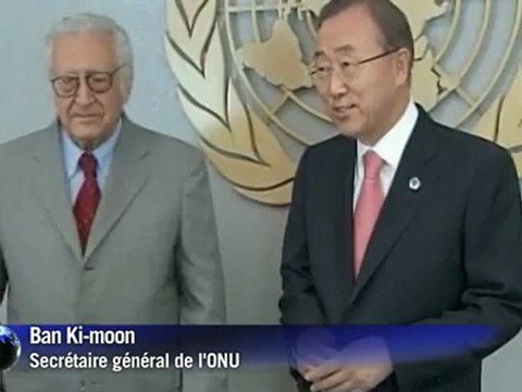 Syrie: le nouvel émissaire Brahimi effrayé par la tâche