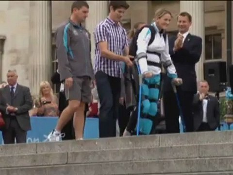 Jeux Paralympiques - Dédut du relais de la flamme olympique