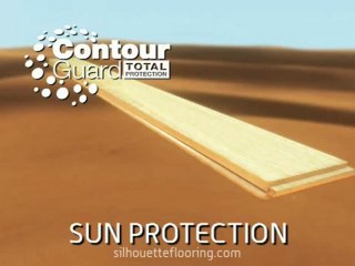 Protecting Hardwood Flooring from Sun UV light by Silhouette
